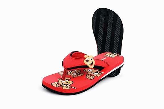 Image of Kids' Flip Flop Slippers, soft and Lightweight sole, Super Flexible, Comfortable & Arch Support, Durable Indoor and Outdoor Slippers