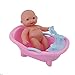 Produktbild Ballylelly-Simuliertes Säuglings-frühes pädagogisches Spiel-Set Puppe-Sammlung Handgemachtes Plastik Reborn Baby Bad Badewanne
