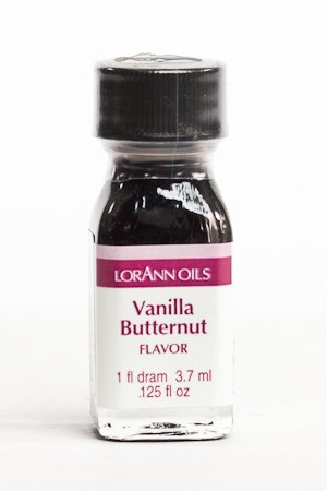 LorAnn Vanilla Butternut SS Flavor, 1 dram bottle (.0125 fl oz - 3.7ml - 1 teaspoon) - 24 pack