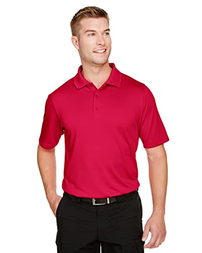 Polo rouge Tall Advantage Snag Protection Plus IL M348T grande taille 3XT