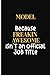Produktbild Model Because Freaking Awesome isn't an Official Job Title: Personalized Notebook Journal for Model, Funny Notebook Journal Diary gift for Coworker, Model Personalized Gift, 6x9 Lined Notebook