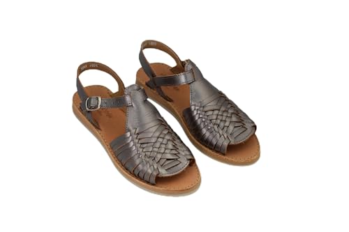 Image of Macarena Collection Womens Shoes Leather Sandals for Women | Huarache Handmade Mexican Sandals Women | Comfortable & Stylish Womens Sandals 3044