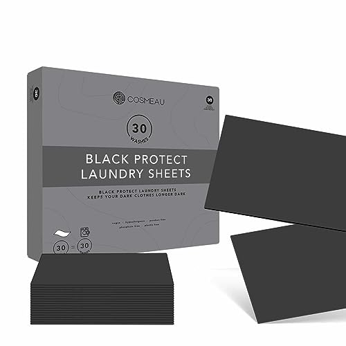 Cosmeau Schwartz - Detergente protector para ropa oscura, 30 lavados, previene y repara el...