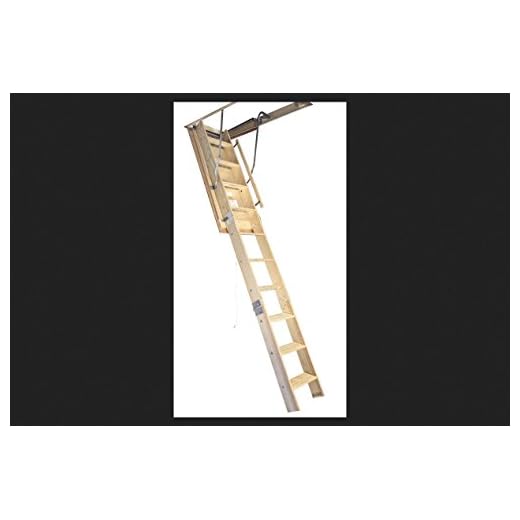 Century Attic Stairway 8.9 ' 350 Lb Heavy Duty Rough Opening 22-1/2 " X 54 "