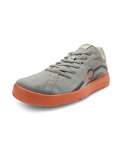 Plaeto Men's Go Multiplay Sports Shoes, (Grey/Orange), 10UK