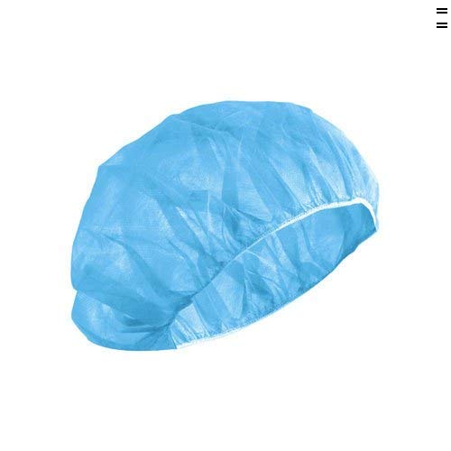 Disposable bouffant caps/Surgical caps/Cooking caps/Surgical Head Caps/Non Woven Head caps, Pack of 100