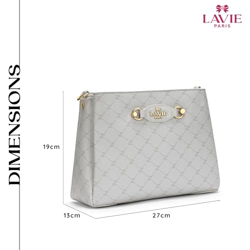 Image of LAVIE PARIS Women's Lior 3 Compartment Crossbody Sling Bag | Ladies Purse Handbag | Gift for Women