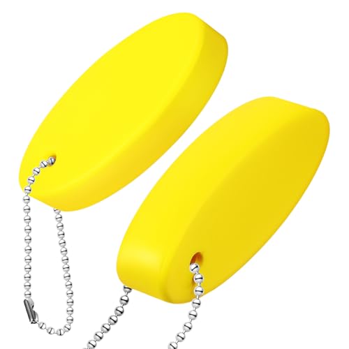 Flotteur pour clés ovale Abaodam lot de 2 en PU léger anti-perte pour sport nautique