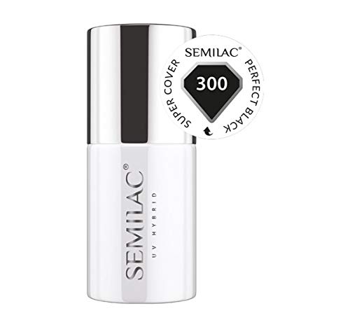 Preisvergleich Produktbild Semilac UV Hybrid Nagellack 300 Perfect Black 7ml