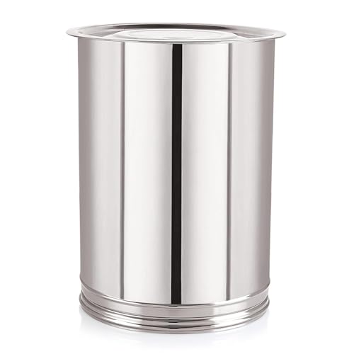 Image of VENZIO Premium 101-Piece Stainless Steel Dinner Set | Complete Kitchen Combo with Storage Drum, Cookware, and Cutlery | Mirror Finish Food-Grade Steel Gift Set for Home and Weddings