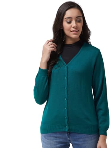 Image of Pivl Womens Winter Season V Neck Full Sleeves Sweater /Cardigan