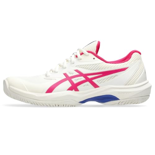 ASICS Women's Game FlyteFoam Tennis Shoes 9 Cream/Rose
