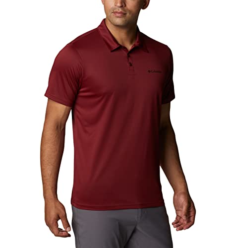 Image of Columbia Men's Solid Regular Fit Hike Polo