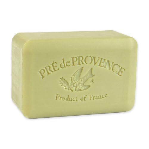 Pre de Provence Artisanal Soap Bar, Natural French Skincare, Enriched with Organic Shea Butter, Quad...