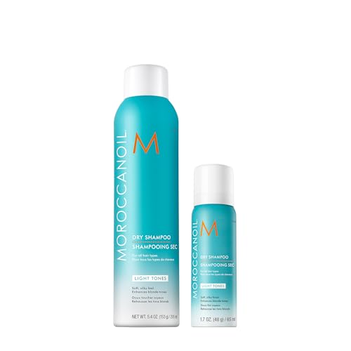 Moroccanoil Dry Shampoo Light Tones, 217ml & Dry Shampoo Light Tones, 62ml