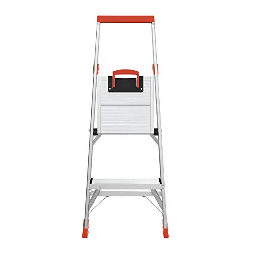 Little Giant Ladders, Flip-N-Lite, 4-Foot, Stepladder, Aluminum, Type 1A, 300 lbs Rated (15272-001)