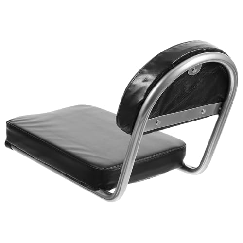 Siège arrière pour vélo en cuir selle épaissie balade familiale