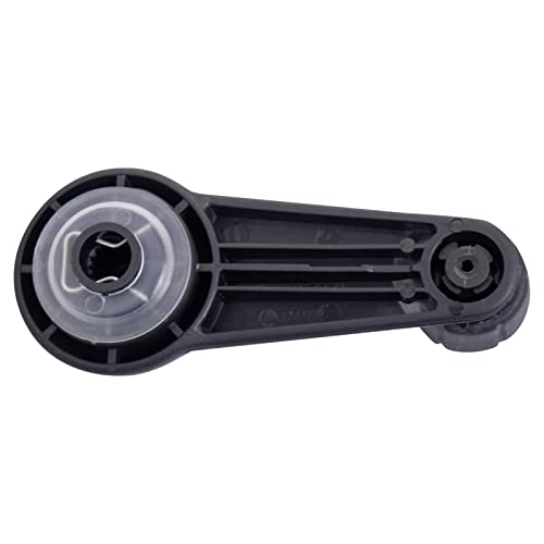 Image of TRQ Window Crank Handle Black Compatible with 2004-2012 Chevrolet Colorado GMC Canyon 2006 Isuzu i-280 2007-2008 i-290 i-350 i-370 2009-2012 NPR NPR-HD