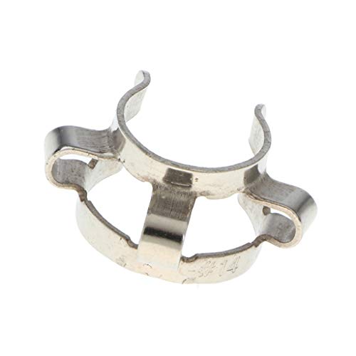 14mm Stainless Steel Joint Clamp Test Tube Clamp Keck Clips show 1pcs