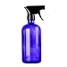 Austinstore Flacon pulvérisateur vide en verre pour huile essentielle, 250/500 ml, bleu 500 ml