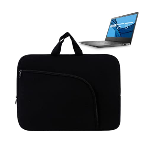 Capa Case para Notebook 14 polegadas Luva com Bolso Preto