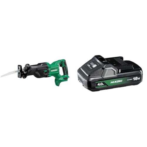 �y�Z�b�g�����z HiKOKI(�n�C�R�[�L) 18V�[�d���Z�[�o�\�[ CR18DB(NN) + 18V-4.0Ah���`�E���C�I���d�r BSL1840M