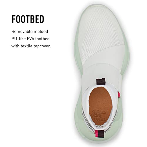 Sorel Women's Explorer Defy Mid Shoe - Sea Salt, Sea Sprite - Size 5.54