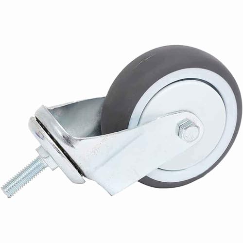 Roulettes silencieuses pour meubles vibrations évitées tige M10 4pcs