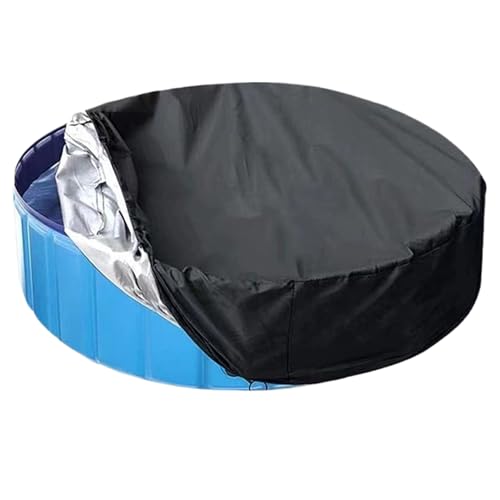 Bexdug Cubierta para Piscina De Perros,Protector para Trampolín | Protector Impermeable Antisol contra Polvo para Mascotas Terraza Jardín Patio Trasero Adultos