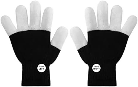 Miniatura 6 de ONEREED 4 Pairs LED Gloves Light up Gloves for Adults Kids Girls Boys Toys Age 12+ Years Old Cool Fun Toys Gifts for Easter Birthday Carnival Party