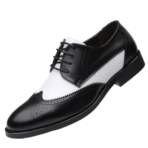Mens All Day Comfort Oxfords Lace Up Leather Lightweight Business Breathable Shoes