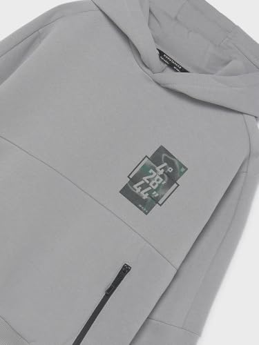 Pullover Nukutavake para niño gris Mayoral sudadera con cremalleras 4