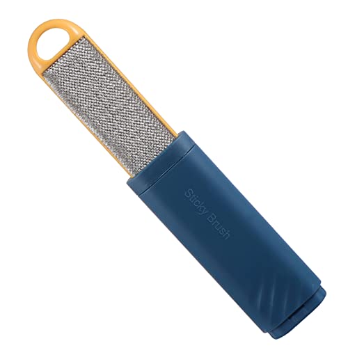 MUCKLILY Portable Lint Brush Electrostatic Pet Hair Remover for Car Double-Sided Lint Roller