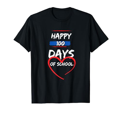 Divertidos y felices 100 días de escuela Camiseta