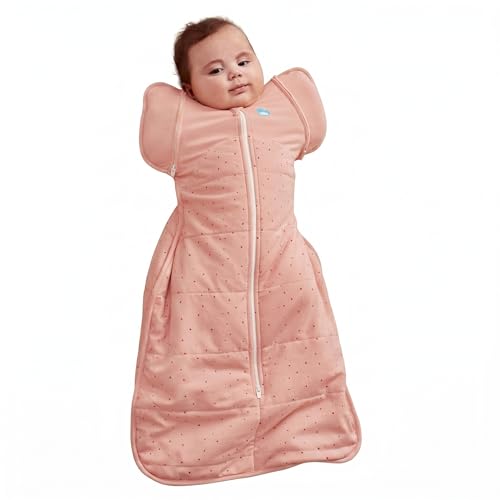 Love to Dream Swaddle UP Transition Bag Warm, Pink Silly Goose, Extra Large, 24-32 lbs, Patented Zip-Off Wings, Gently Help Baby Safely Transition from Being Swaddled to Arms Free by Love to Dream - Used condition - US$42.98