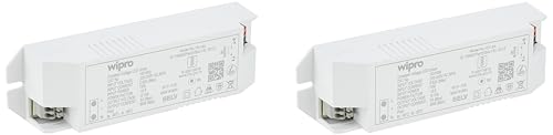 Image of wipro 5 Amp LED Strip Driver | LED Strip Connector | for Indoor Strip Light, 12V DC Output (Pack of 2)
