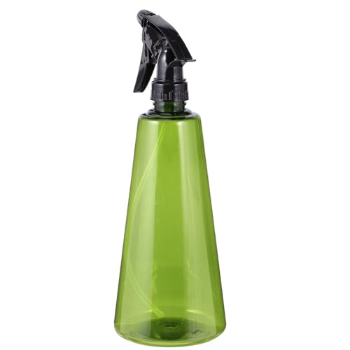 OSALADI Botella pulverizadora de plástico vacía para flores 750 ml color verde oscuro, pulverizador de agua compacto y portátil para riego doméstico, aspersor de jardín práctico y resistente