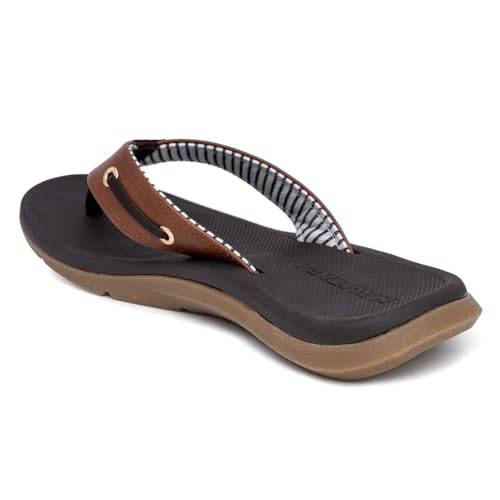 Image of Nautica Men's Flip Flop Shower Sandals Slides - Comfortable Waterproof Beach Footwear Slip-On Thong (Medium /Wide Width)
