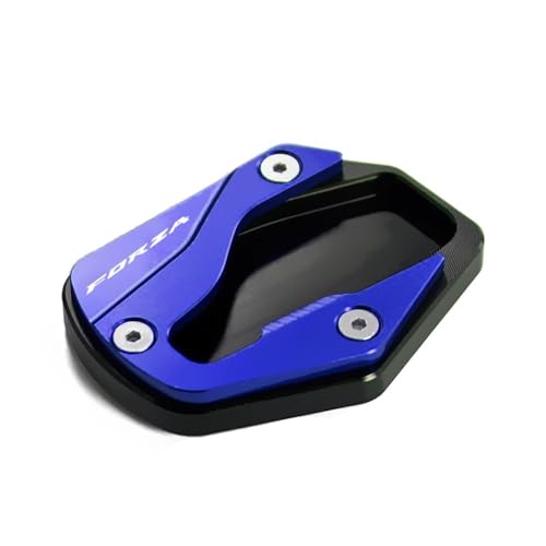 Plaque béquille latérale Forza 350 pour éviter la chute du scooter sur sol meuble