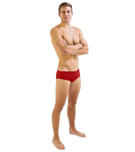 Slip de bain rouge Finis Aqua Short idéal pour vos entraînements de natation