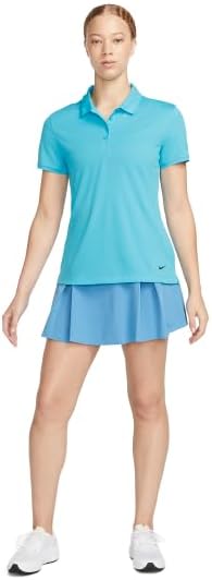 Nike Dri-FIT Victory Women's Golf Polo (as1, alpha, l, regular, regular, Baltic Blue/Black) - Image 5