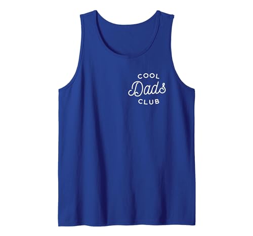 Cool Dads Club Tank Top, Men, Royal Blue, Medium