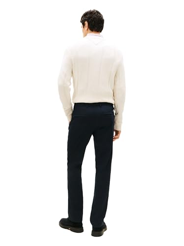 Image of Tommy Hilfiger Men's Casual Moisture Wicking Wrinkle Resistant Stretch Performance Pants in Straight Fit