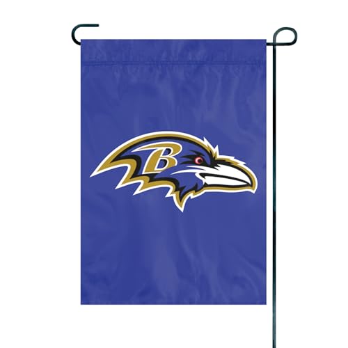 Drapeau de jardin Baltimore Ravens violet 45x31 cm pour extérieur