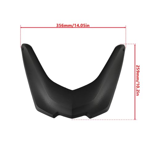 Bec garde-boue avant moto anti-projections R1200GS LC - 4