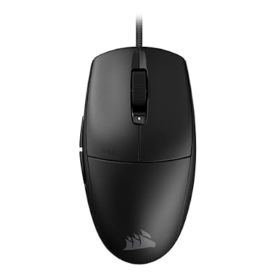 Corsair M55 Wired Lightweight FPS Gaming Mouse – 16,000 DPI – Six Programmable Buttons – Textured Side Grips – Black