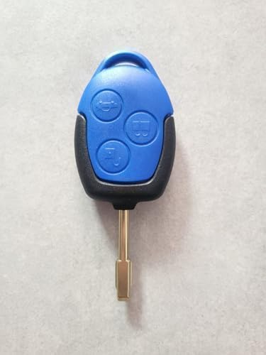 Mando a distancia para Ford Transit de 3 botones azul para solucionar fallos de llave 2