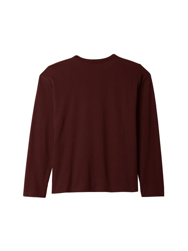 Image of LAZYCHUNKS T-Shirt for Men|Plain Henley Full Sleeve T Shirt|Cotton Blend T Shirt for Men|Men's T-Shirt|Tshirt for Men Stylish|T-Shirts for Men Regular Fit.