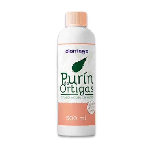 Purin de Ortiga 500ml. 100% Sostenible Para Plantas, para Control de Hongos y clorosis férrica, Control de Plagas y Hongos Sustancia Básica Natural. Poder Reverdeciente