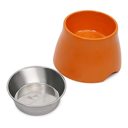 Image of Heads Up For Tails Elevated Dog Bowl